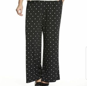 Polka Dot Palazzo Pants